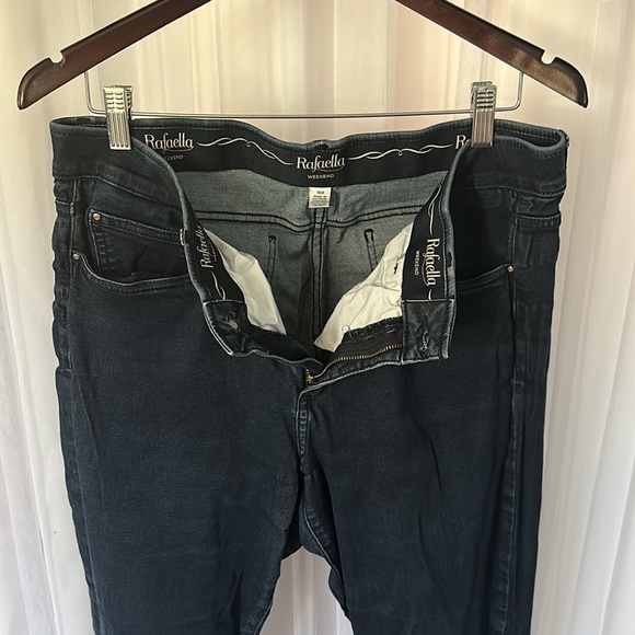 Rafaella Weekend 16W Stretchy Blue Jeans - Picture 3 of 4